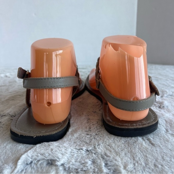 Rock & Candy Braided Strap Gray Sandals Women Size 7 - Picture 3 of 12